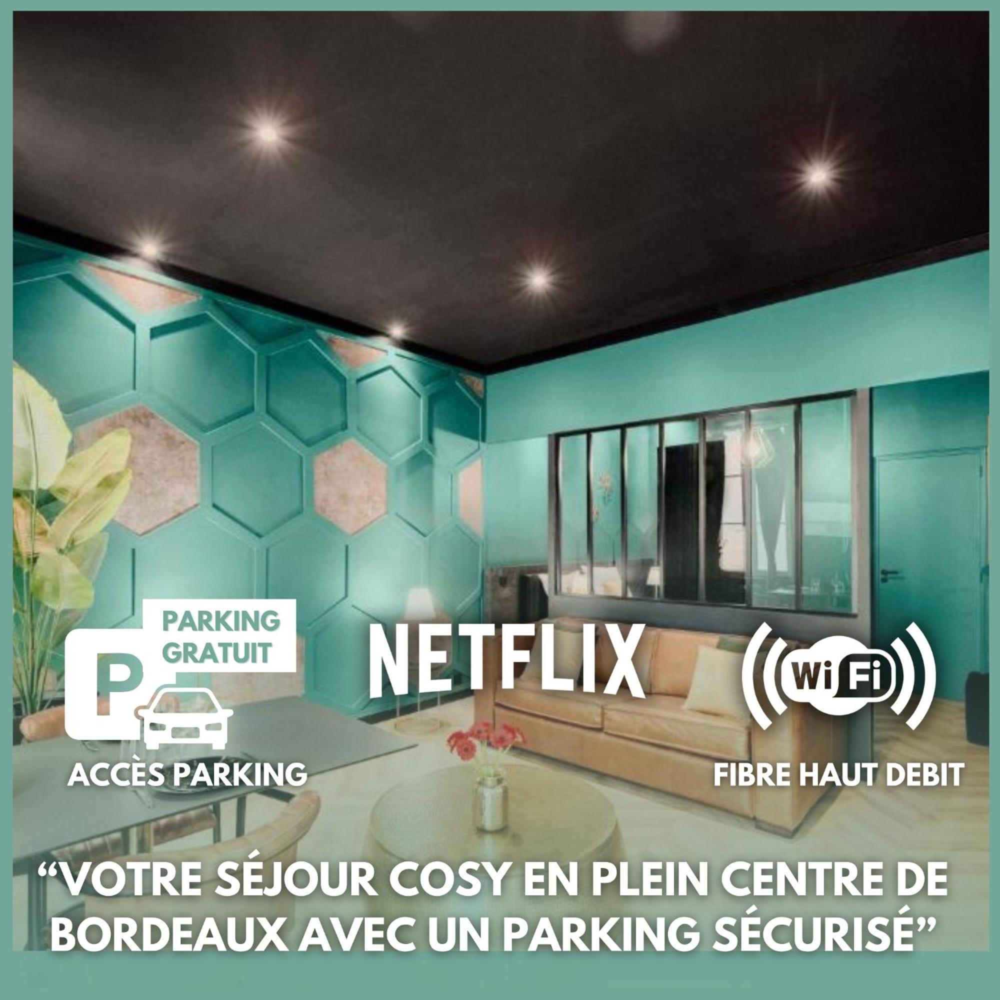 Free Parking - Self Checkin - Wifi - Netflix - City Center - Le Coste By Superbordeaux Esterno foto