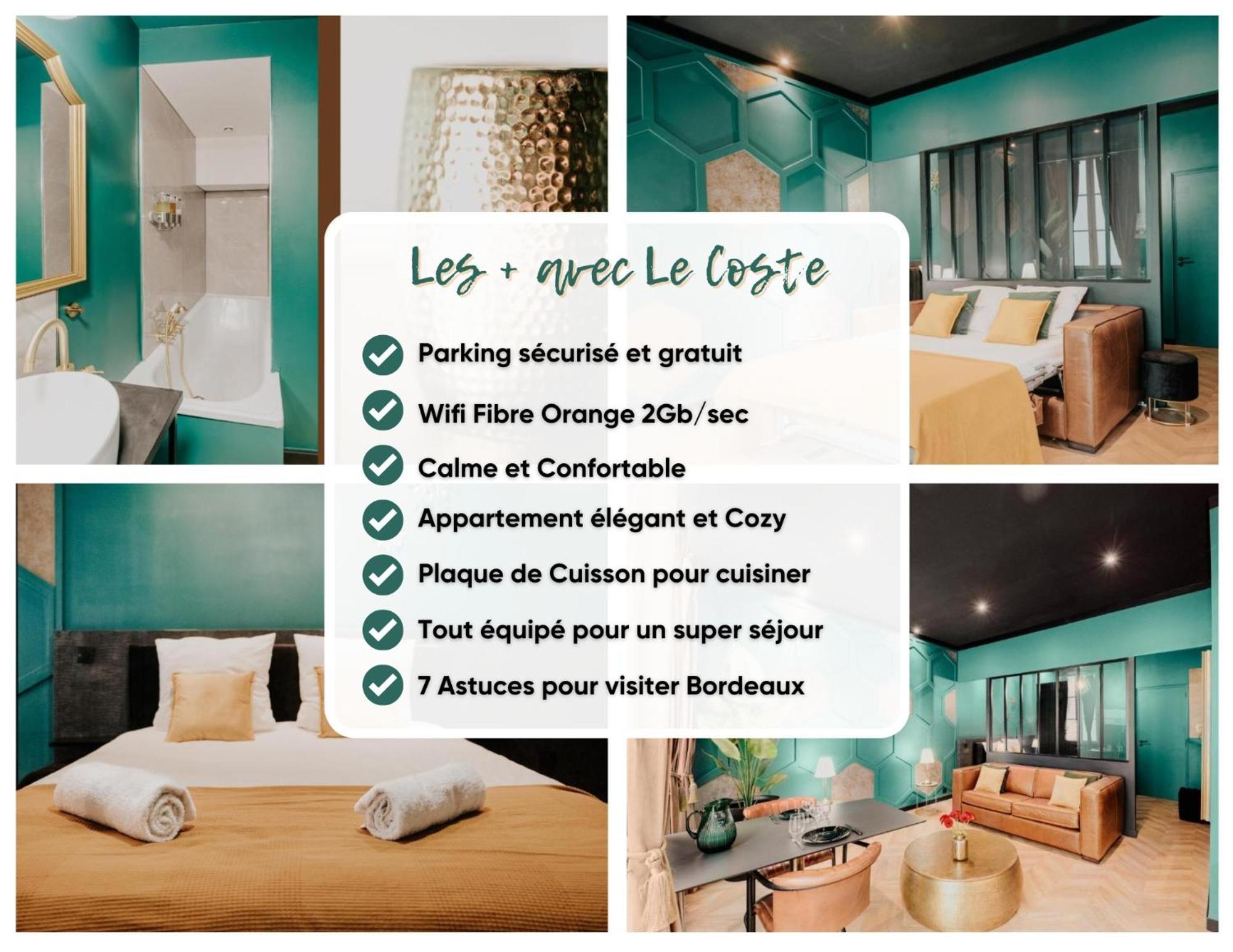 Free Parking - Self Checkin - Wifi - Netflix - City Center - Le Coste By Superbordeaux Esterno foto